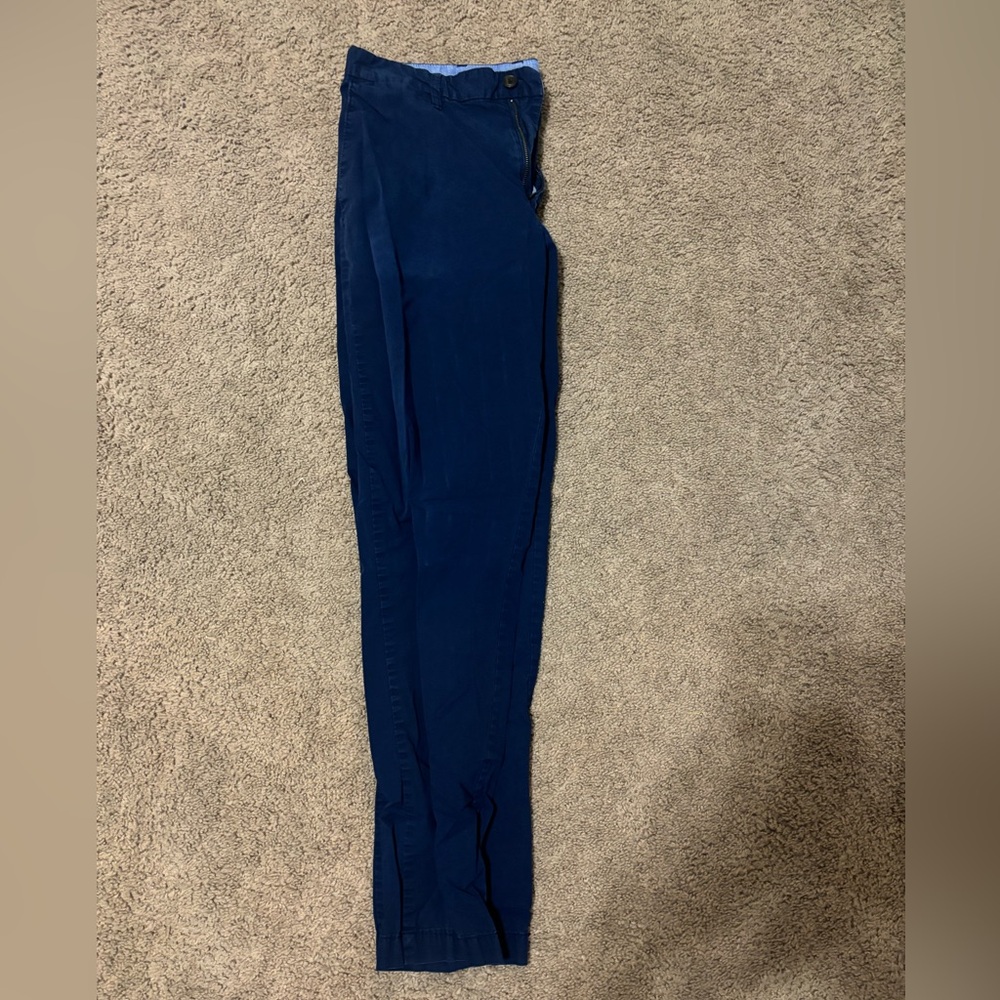 Gap Navy Slim Khakis 36x34